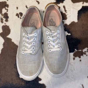 Women’s size 9 grey vans